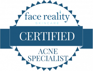 face reality certified acne specialist